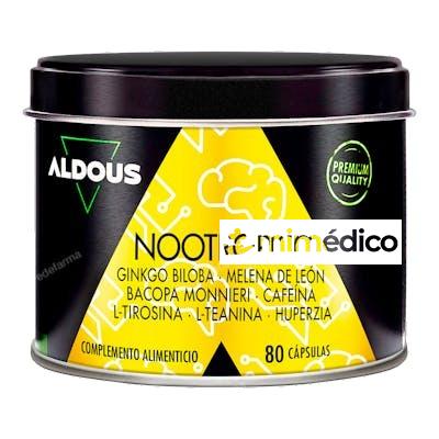 NOOTROPICO GINKGO BILOBA MELENA DE LEON CAFEINA BACOPA TIROS ALDOUS BIO