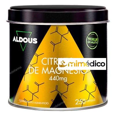 CITRATO DE MAGNESIO 250 CAP ALDOUS BIO
