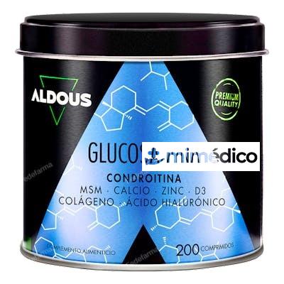 GLUCOSAMINA, CONDROITINA, MSM, COLAGENO, ACIDO HIALURONICO, ALDOUS BIO