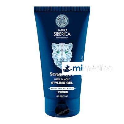 MEN WILD ARCTIC. GEL DE MODELADO DE FIJACION MEDIA 150  ML NATURA SIBERICA