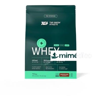 WHEY PROTEIN ISOLATE CHOCOLATE 750 G TGA THE GREEN ATHLETE