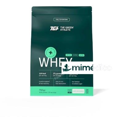 WHEY PROTEIN ISOLATE UNFLAVOURED 750 G TGA THE GREEN ATHLETE