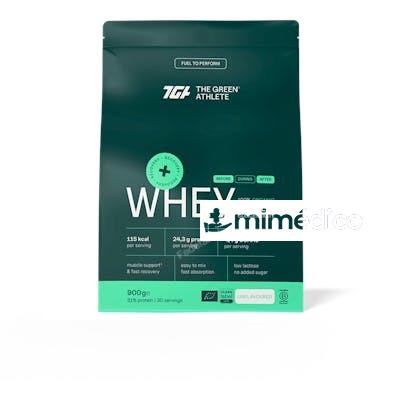 WHEY PROTEIN CONCENTRATE UNFLAVOURED 900 G TGA THE GREEN ATHLETE