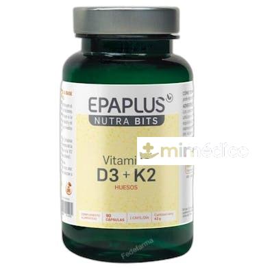 EPAPLUS NUTRABITS VITAMINA D3 VITAMINA K2 90 CAPS EPA PLUS