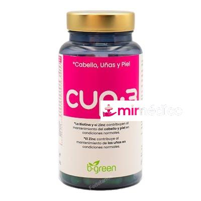 CUP3 CABELLO UNAS PIEL 60 CAPS B.GREEN (LAB. LEBUDIT)