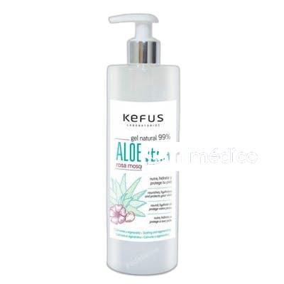 KEFUS GEL ALOE VERA NATURAL ROSA MOSQUETA ARGAN 500 ML KEFUS