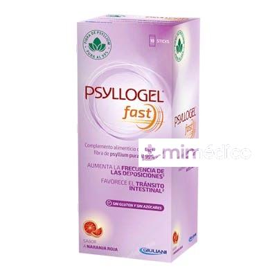 PSYLLOGEL FAST 10 STICKS NARANJA ROJA BOIRON