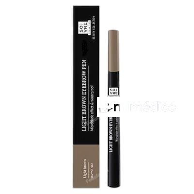 SOIVRE COSMETICS LAPIZ CEJAS BEAUTYCOLLECTION MARRON FUERTE SOIVRE