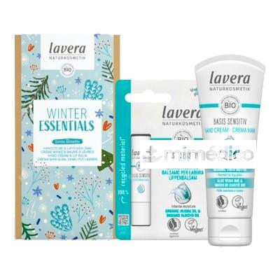 CAJA REGALO CUIDADO WINTER ESSENTIALS BASIS SENSITIV LAVERA