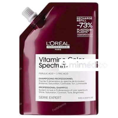 VITAMINO COLOR SPECTRUM CHAMPU SIN SULFATOS, PARA CABELLO TE LOREAL PROFESSIONNEL PARIS