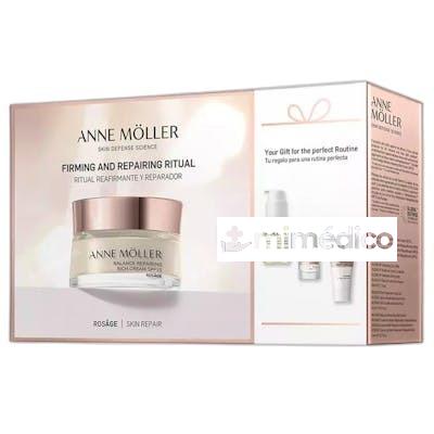 ROSAGE CREMA RICA REPARADORA REEQUILIBRANTE SPF15 ESTUCHE 4 ANNE MOLLER