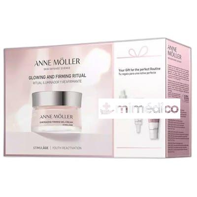 STIMULAGE RITUAL ILUMINADOR Y REAFIRMANTE GEL CREMA ESTUCHE ANNE MOLLER