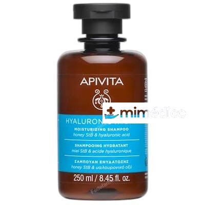 CHAMPU HIDRATANTE CON ACIDO HIALURONICO, ALOE Y MIEL 250 ML APIVITA