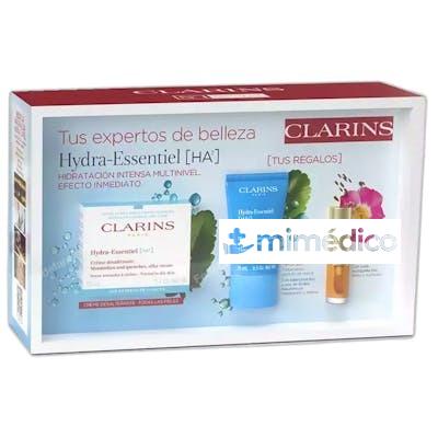 CREMA HIDRATANTE HYDRA ESSENTIEL ESTUCHE 3 PZ CLARINS