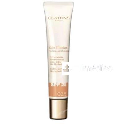 SKIN ILLUSION TINTED MOISTURIZER TRATAMIENTO ANTIEDAD CON CO CLARINS