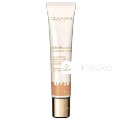 SKIN ILLUSION TINTED MOISTURIZER TRATAMIENTO ANTIEDAD CON CO CLARINS
