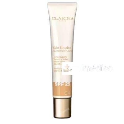 SKIN ILLUSION TINTED MOISTURIZER TRATAMIENTO ANTIEDAD CON CO CLARINS