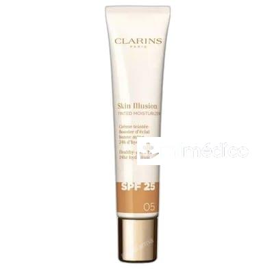 SKIN ILLUSION TINTED MOISTURIZER TRATAMIENTO ANTIEDAD CON CO CLARINS