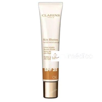 SKIN ILLUSION TINTED MOISTURIZER TRATAMIENTO ANTIEDAD CON CO CLARINS