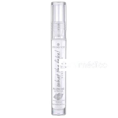 WHAT THE FAKE! GLASS SHINE BRILLO DE LABIOS VOLUMINIZADOR 01 ESSENCE
