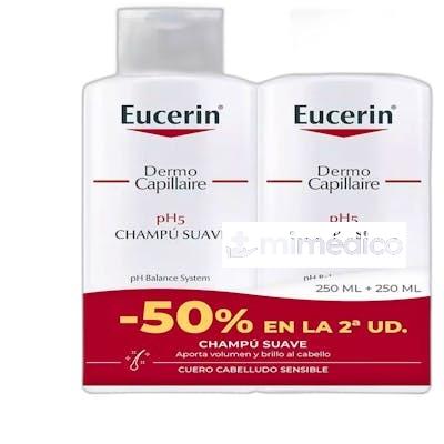 PH5 CHAMPU SUAVE PACK 2 X 250 ML EUCERIN