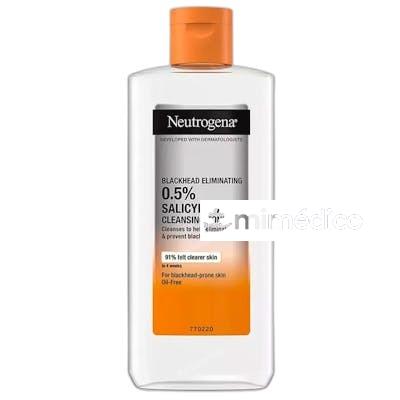 0,5 SALICYLIC ACID TONICO LIMPIADOR DE PUNTOS NEGROS 200 ML NEUTROGENA