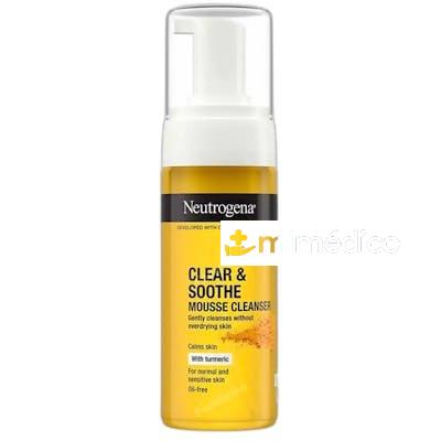 CLEAR SOOTHE MOUSSE LIMPIADOR 150 ML NEUTROGENA