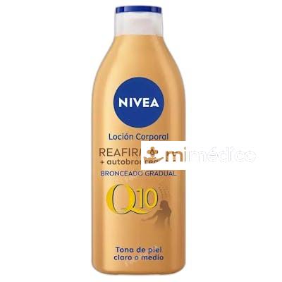 Q10 REAFIRMANTE AUTOBRONCEADORA LOCION CORPORAL 400 ML NIVEA