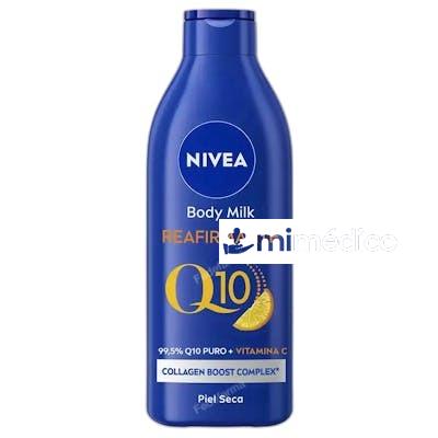 Q10 REAFIRMANTE LECHE CORPORAL VITAMINA C 400 ML NIVEA