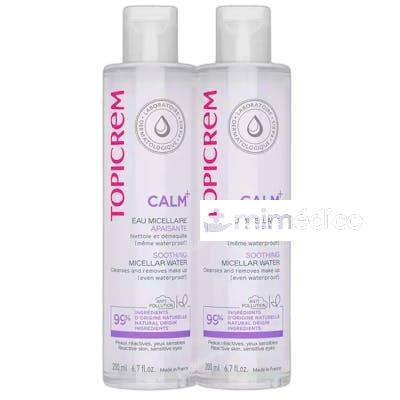 CALM AGUA MICELAR CALMANTE PACK 2 X 200 ML TOPICREM