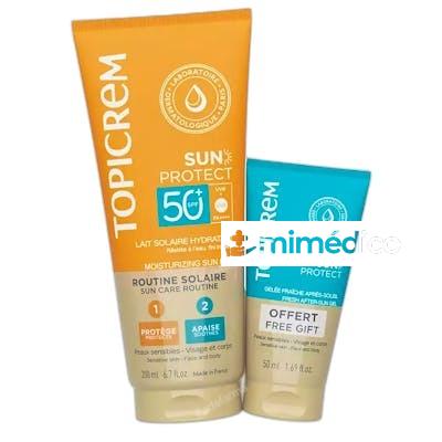 SUN PROTECT SPF50 ESTUCHE 2 PZ TOPICREM