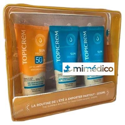 SUN PROTECT SPF50 ESTUCHE 3 PZ TOPICREM