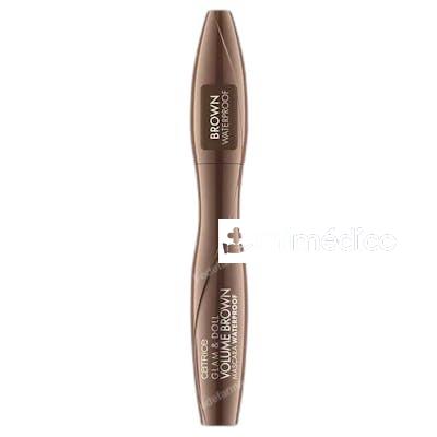 GLAMDOLL MASCARA DE PESTANAS VOLUMEN WATERPROOF BROWN 10 ML CATRICE