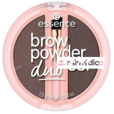 BROW POWDER POLVOS PARA CEJAS DUO 03 1,8 GR ESSENCE