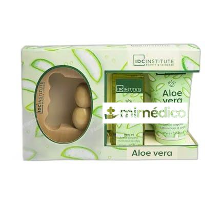 ALOE VERA ESTUCHE 3 PZ IDC INSTITUTE