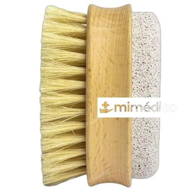 BODY BRUSH PUMICE STONE DOBLE CARA 1 U IDC INSTITUTE