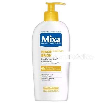 MIXA NIACINAMIDE BRIGHT LOCION CORPORAL PIEL SECA Y APAGADA MIXA