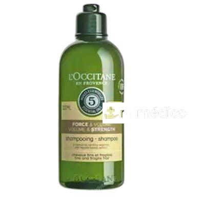 AROMACOLOGIA CHAMPU FUERZA Y VOLUMEN 300 ML LOCCITANE EN PROVENCE