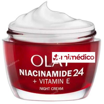 NIACINAMIDA24 VITAMINA E CREMA REVITALIZANTE NOCHE 50 ML OLAY