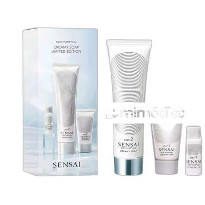 SILKY PURIFYING CREAMY SOAP LIMITED ESTUCHE 3 PZ SENSAI
