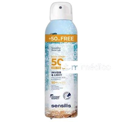 INVISIBLE LIGHT SPRAY CORPORAL SPF50 250 ML SENSILIS