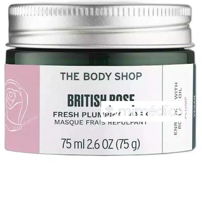 BRITISH ROSE FRESH PLUMPING MASK 75 ML THE BODY SHOP