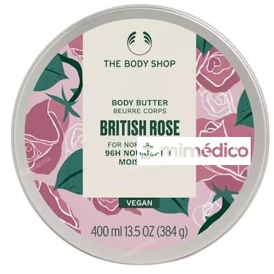 BRITISH ROSE MANTECA CORPORAL 400 ML THE BODY SHOP