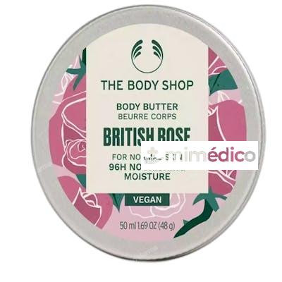 BRITISH ROSE MANTECA CORPORAL 50 ML THE BODY SHOP