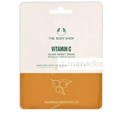 VITAMIN C GLOW SHEET MASK 18 ML THE BODY SHOP