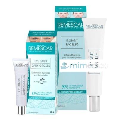 REMESCAR PACK BOLSAS Y OJERAS 8ML LIFTING FACIAL 40ML 50 REMESCAR