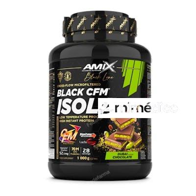 AMIX BLACK CFM ISOLATE 1 KG CHOCOLATE DUBAI AMIX