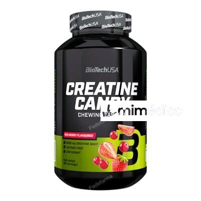 BIOTECHUSA CREATINE CANDY 240 TBL BAYAS ROJAS BIOTECHUSA