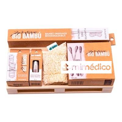 REGALO: CEPILLO,HILO DENTAL, BASTONCITOS EN PALE BIOBAMBU