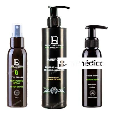 HOMO NATURALS COFRE REGALO HOMBRE AFTER SHAVEGEL DUCHA CRE HOMO NATURALS